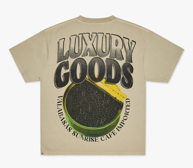 LUX CAFE" TEE - Cream