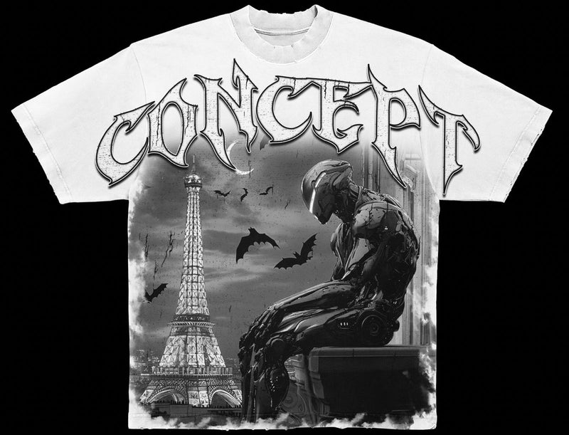 Paris Tee - White