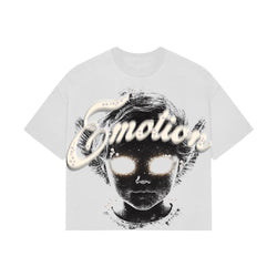 Pearl Cropped Tee - White