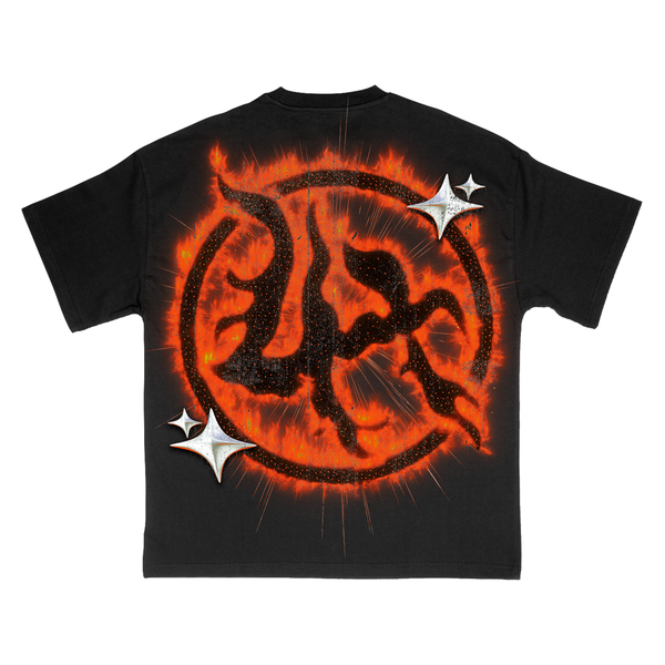 Lost Hills 3 Skulls Tee - Black