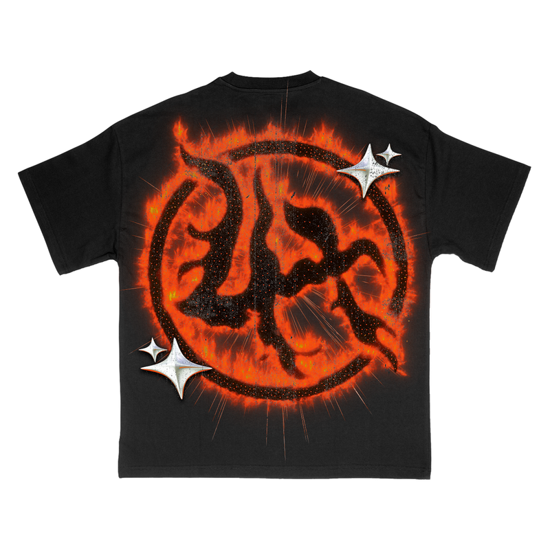 Lost Hills 3 Skulls Tee - Black