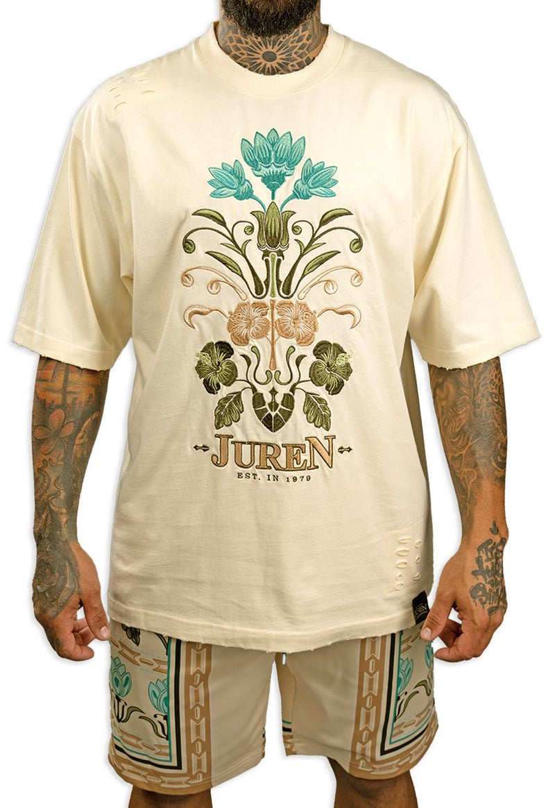 Elagent Arrangment Tee - Cream