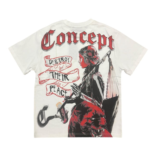 Destroy Tee - White