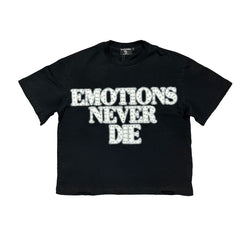 Black End Rhinestone Tee