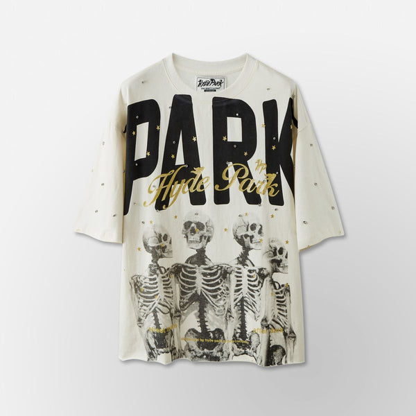 Dark Park Tee - Cream