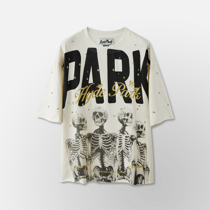 Dark Park Tee - Cream