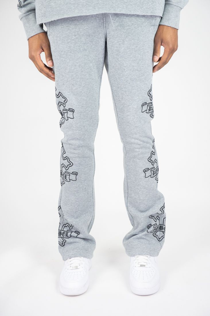 Rebel Cross Joggers - Grey
