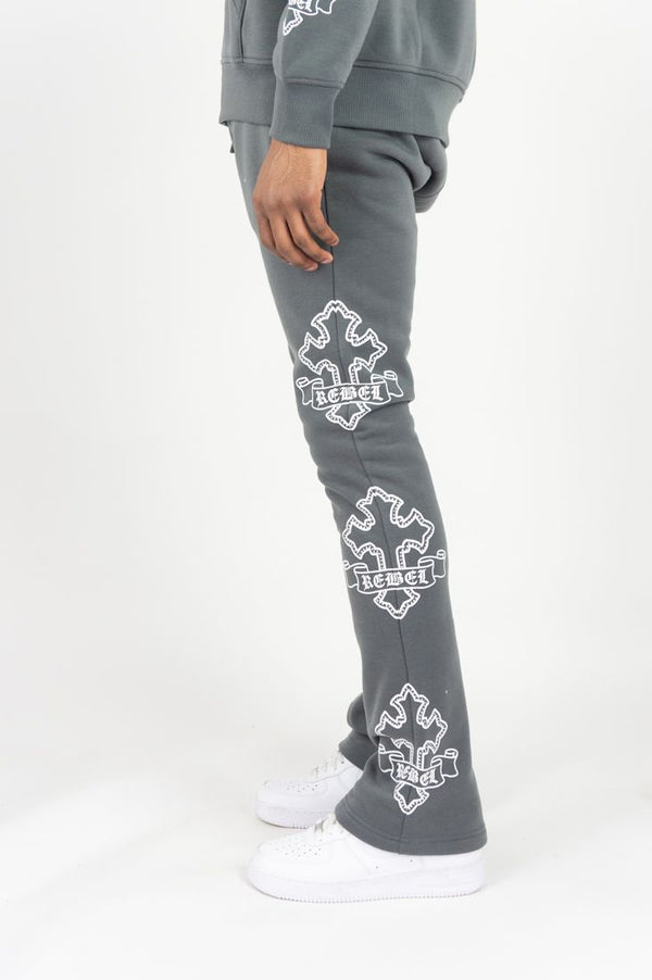 Rebel Cross Joggers - Charcaol Grey