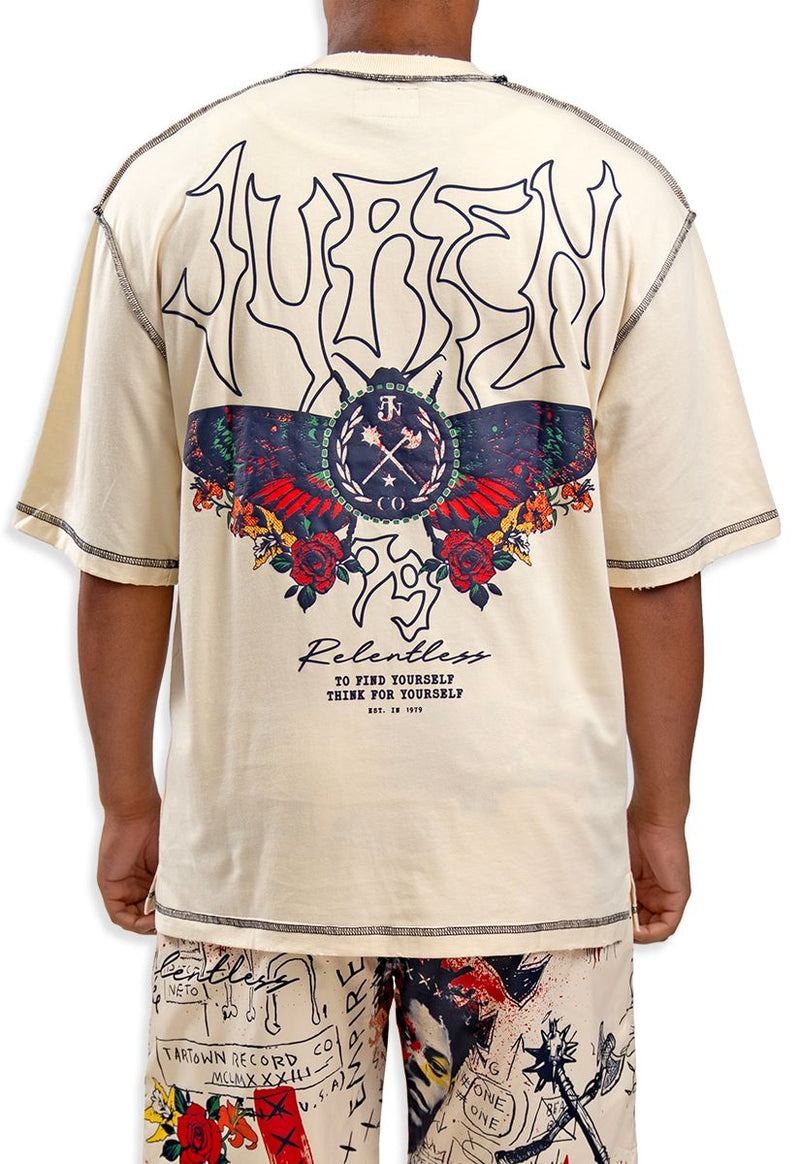 Relentless T-Shirt - Cream