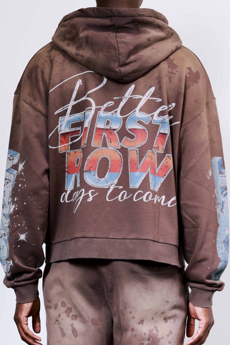 New Born Hoodie - Brown