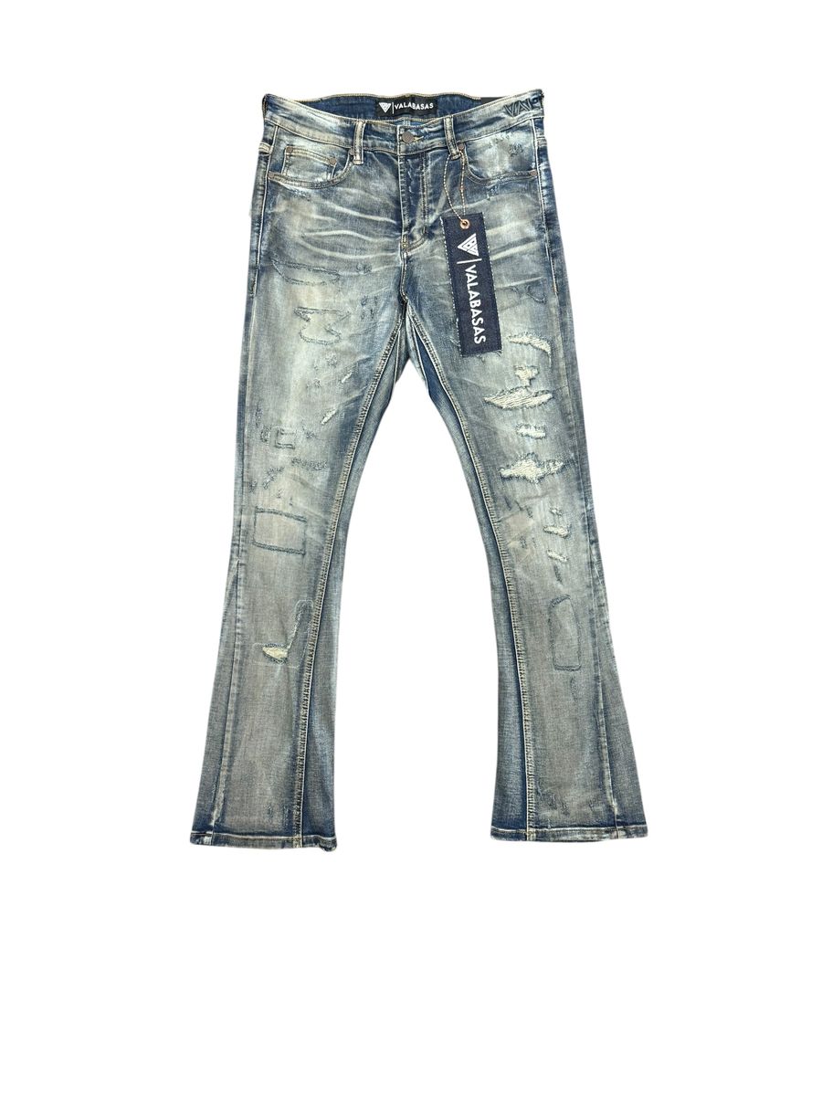 Hibit Stacked Vintage Blue Denim