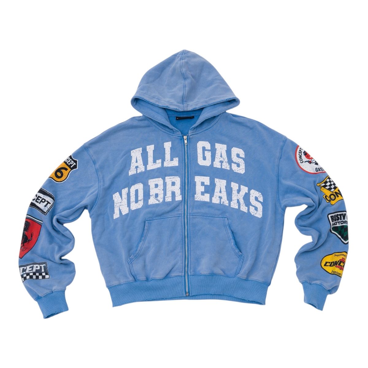 All gass hoodie
