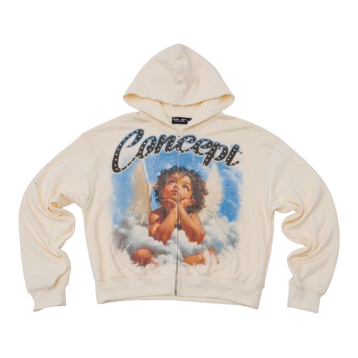 Angel Hoodie - Bone