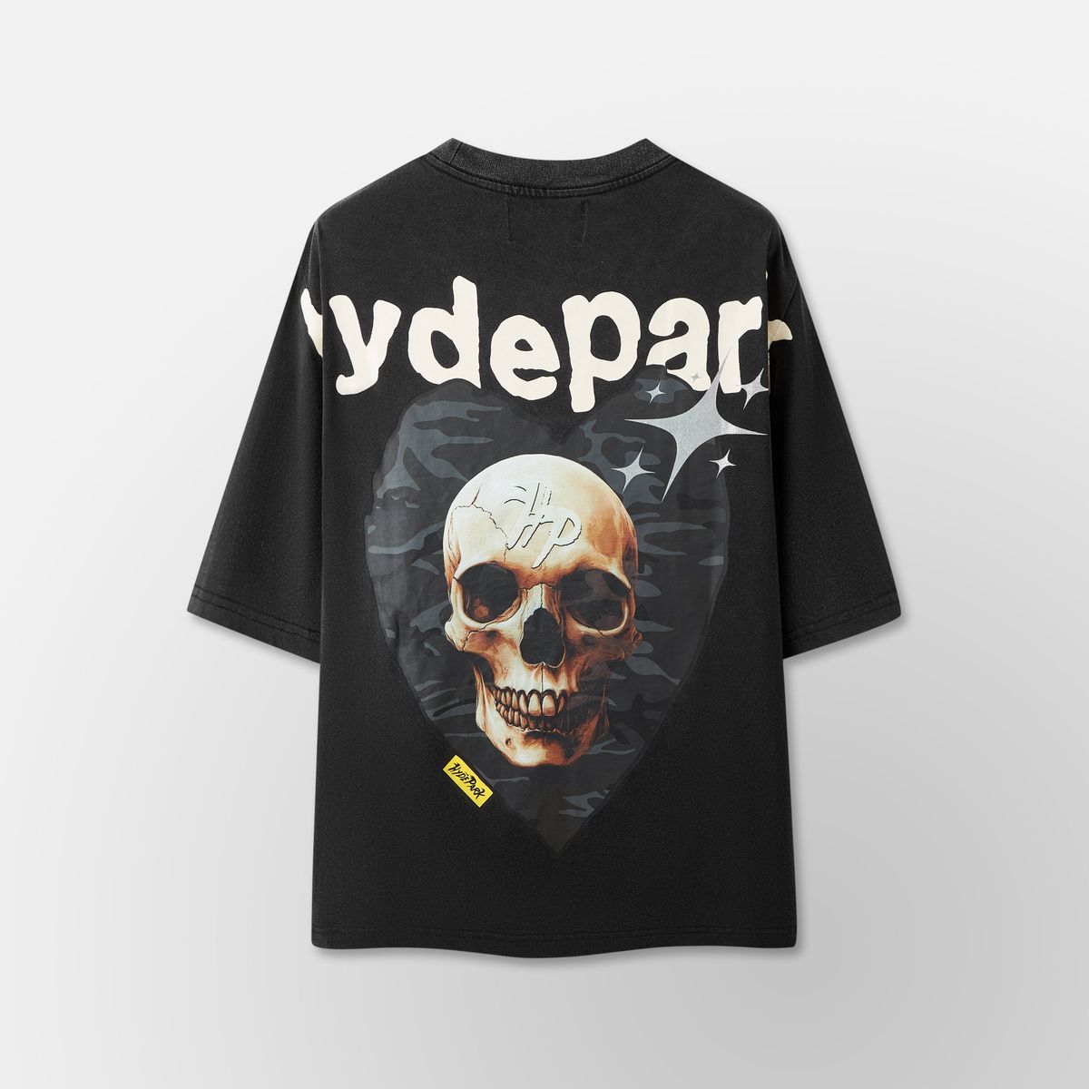 Power Skull Tee - Black/ Blk Camo