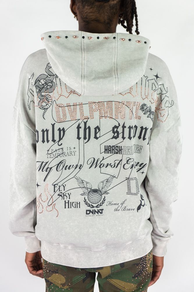 Fearlessness Hoodie - Grey