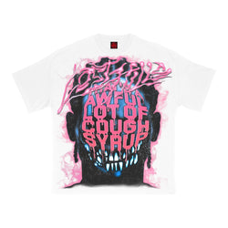 Cough Syrup Tee - White