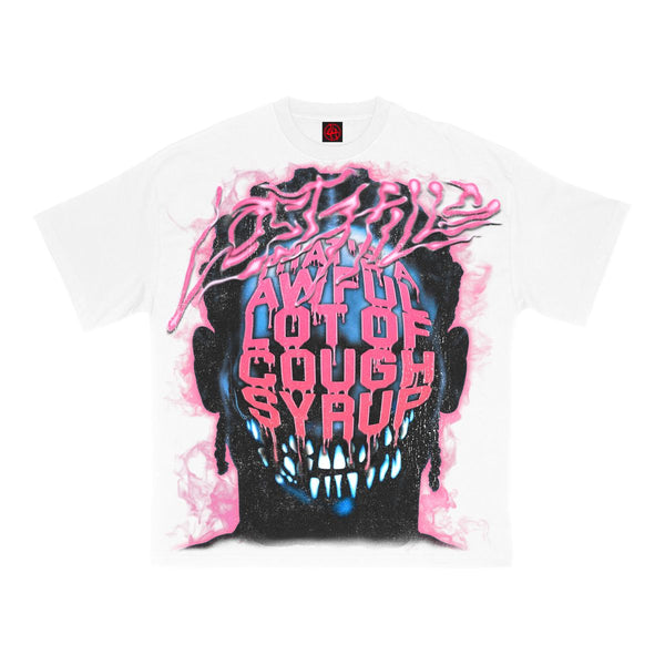 Cough Syrup Tee - White