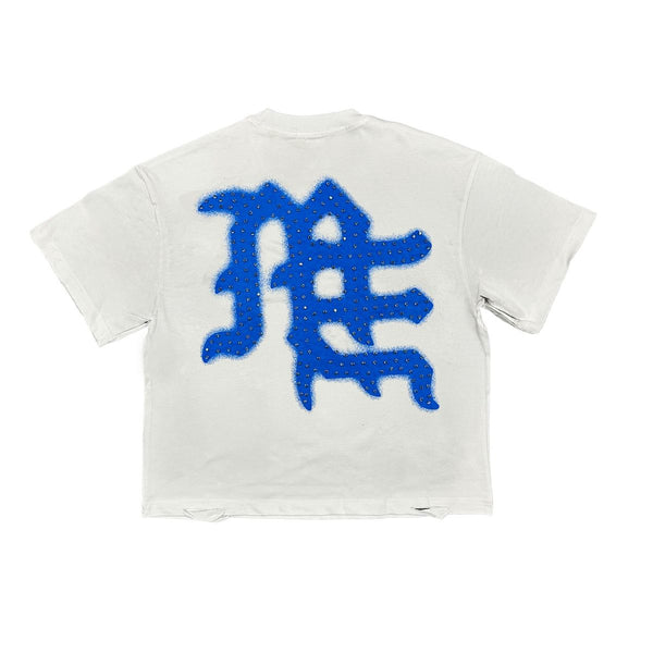 Blue End Rhinestone Tee