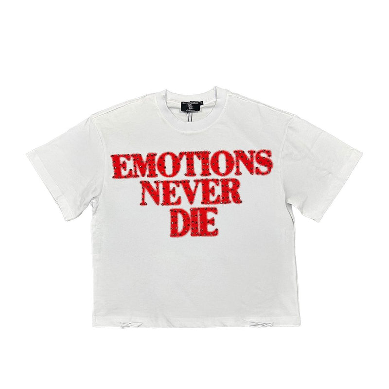 Red End Rhinestone Tee
