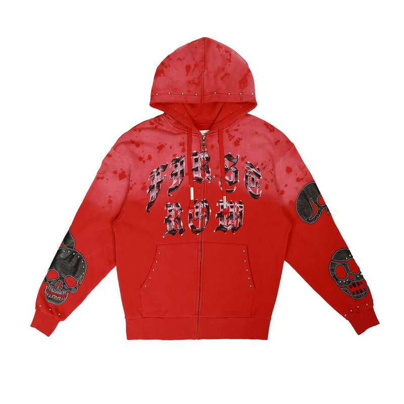 Wake Up Zip Up - Red