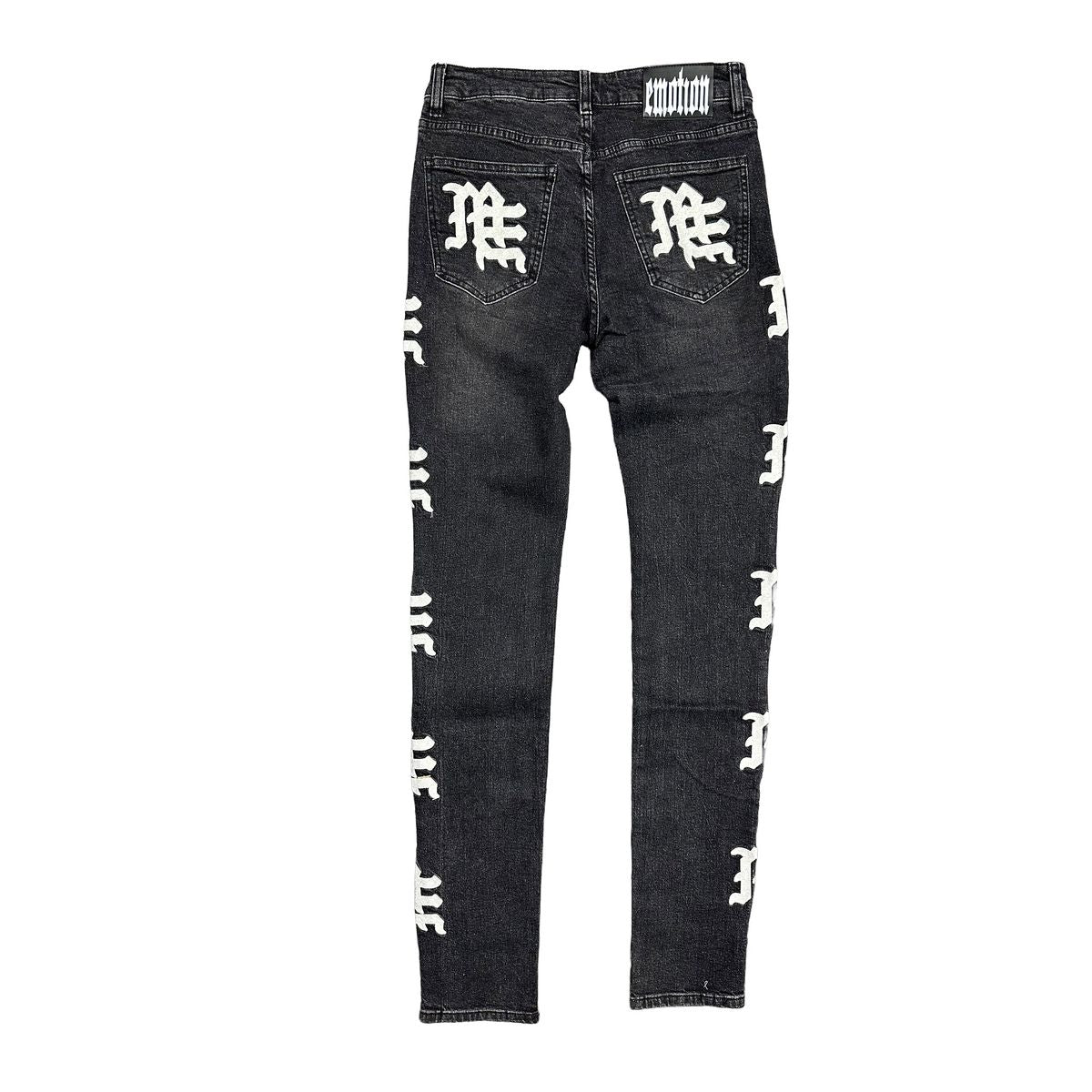 Monogram Denim - Black Wash