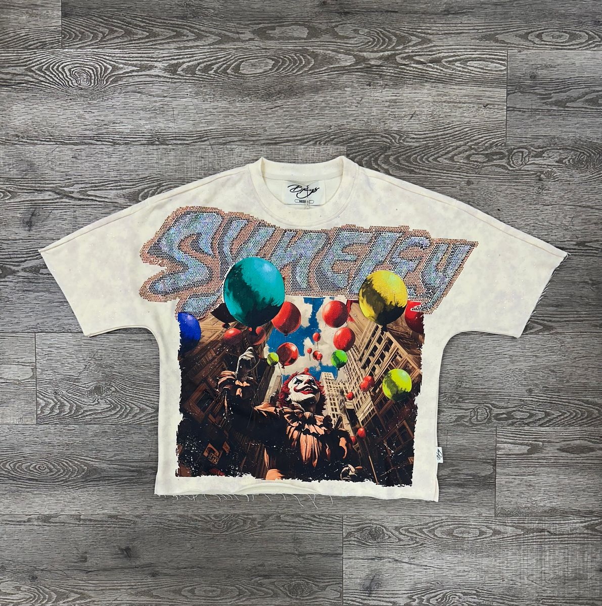 SYNERGY off white tee