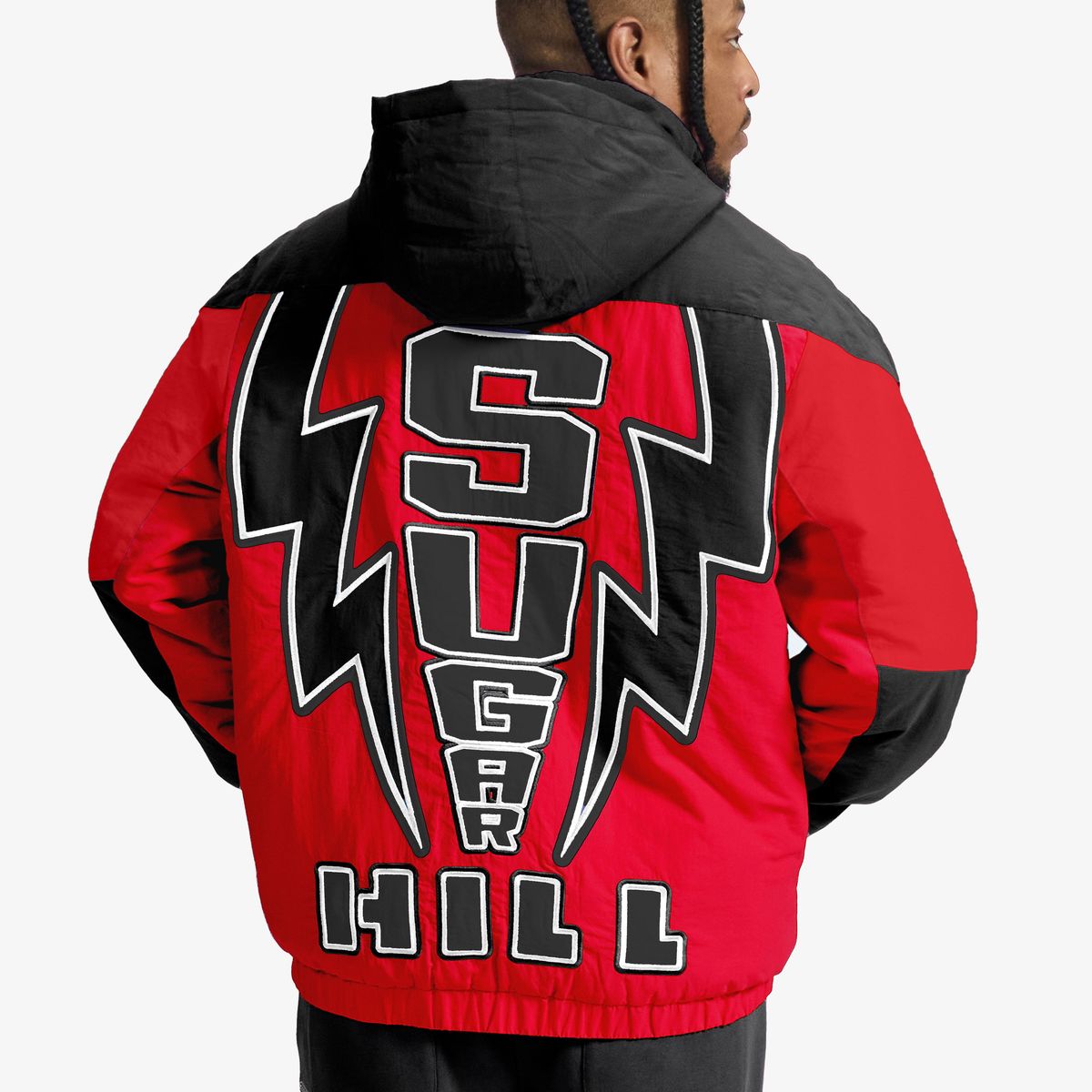 STORM" STARTER JACKET red