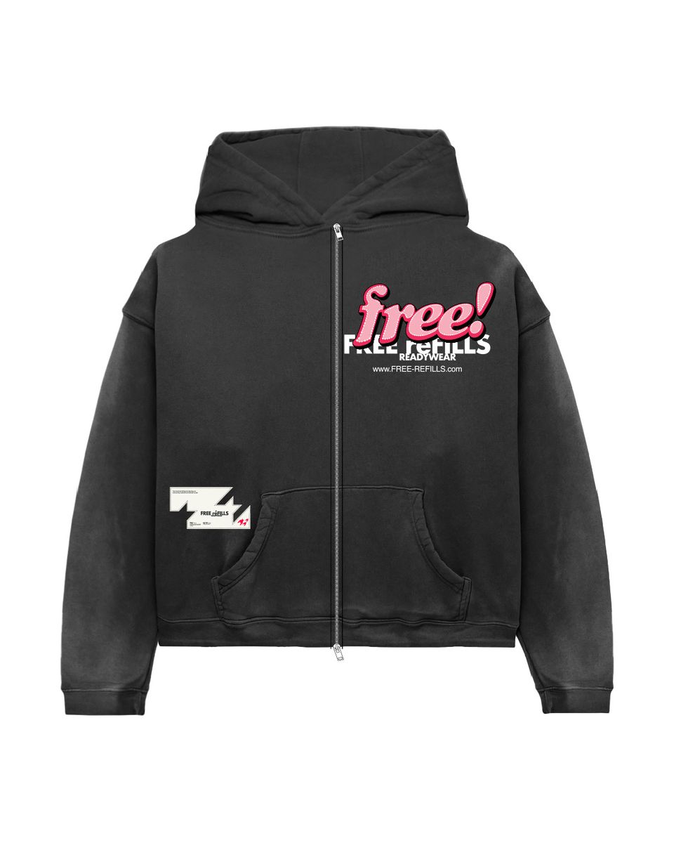 TABLOID ZIP UP HOODIE