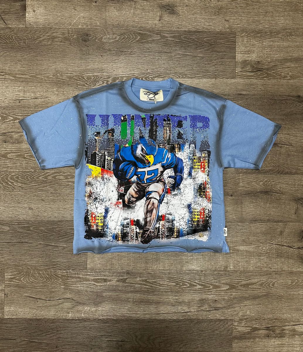 Hunter Tee - Blue Glow