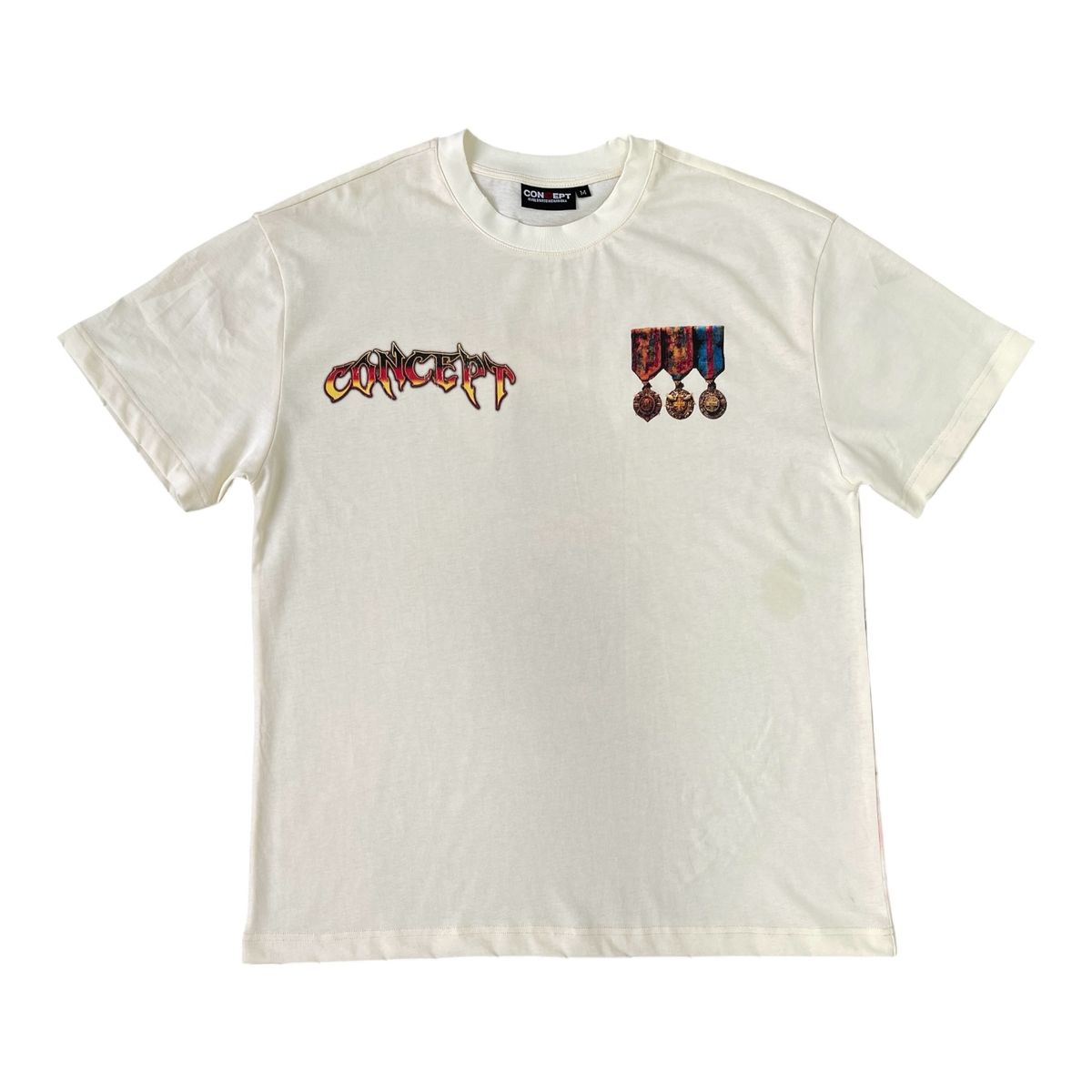 Medals Tee - Cream