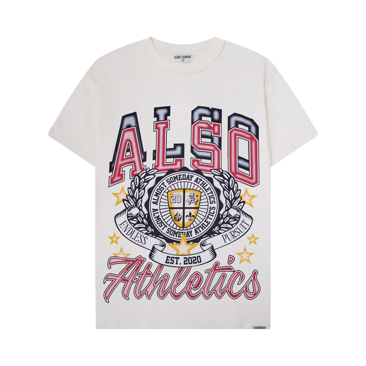 Athletics Tee - White