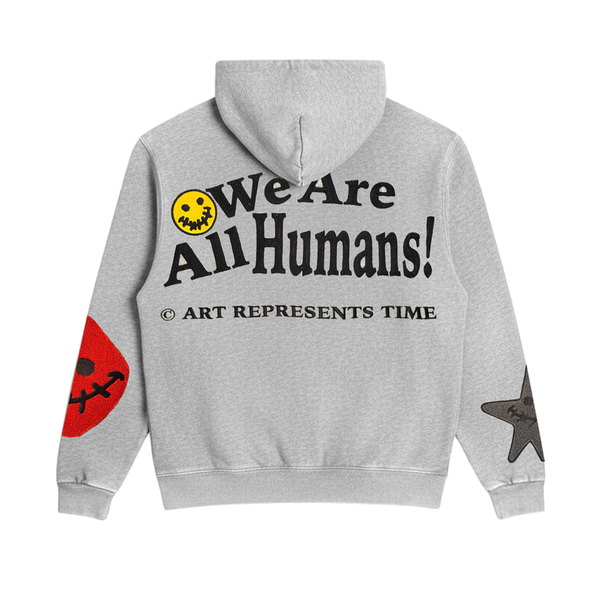 Eternal Flame Zip Up - Grey