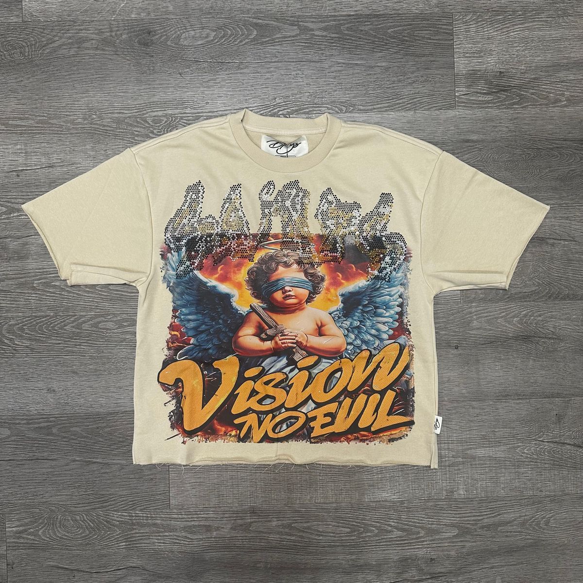 SAINTS" F-TERRY beige