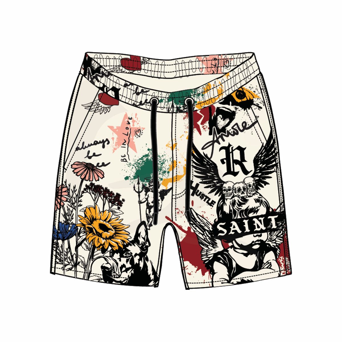 Rebel Graphic Short