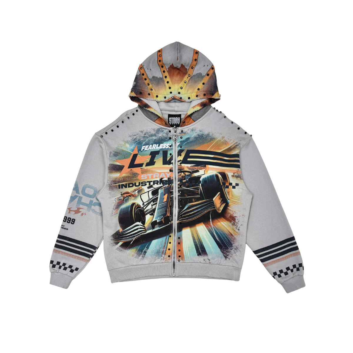 Live Fearless Zip Up