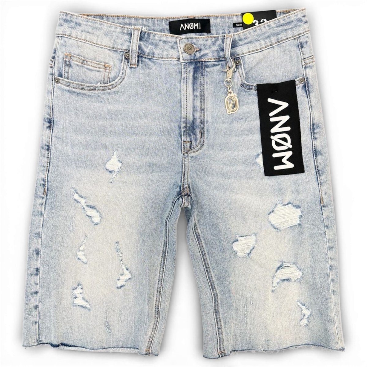 Scar Jean Short - Ice Blue