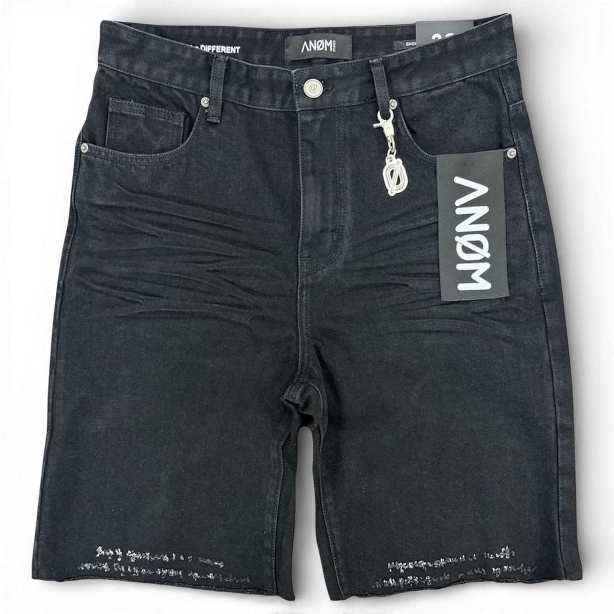Frame Jean Short - Jet Black