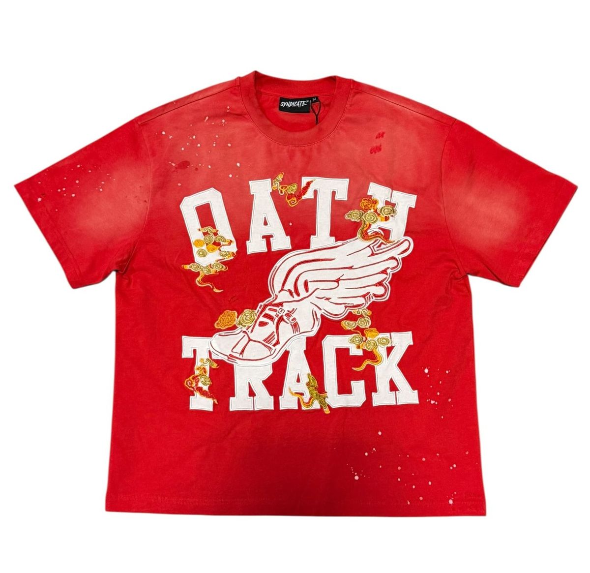 Oath Track Tee - Red