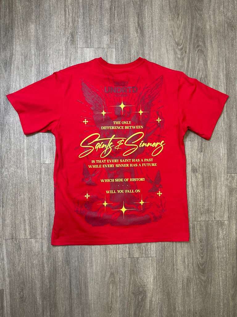 Saints And Sinners Tee - Red