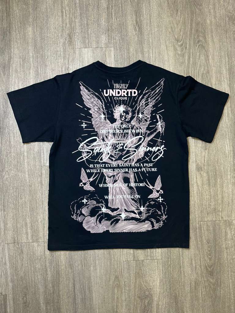 Saints and Sinners Tee - Black