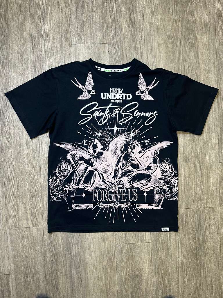 Saints and Sinners Tee - Black