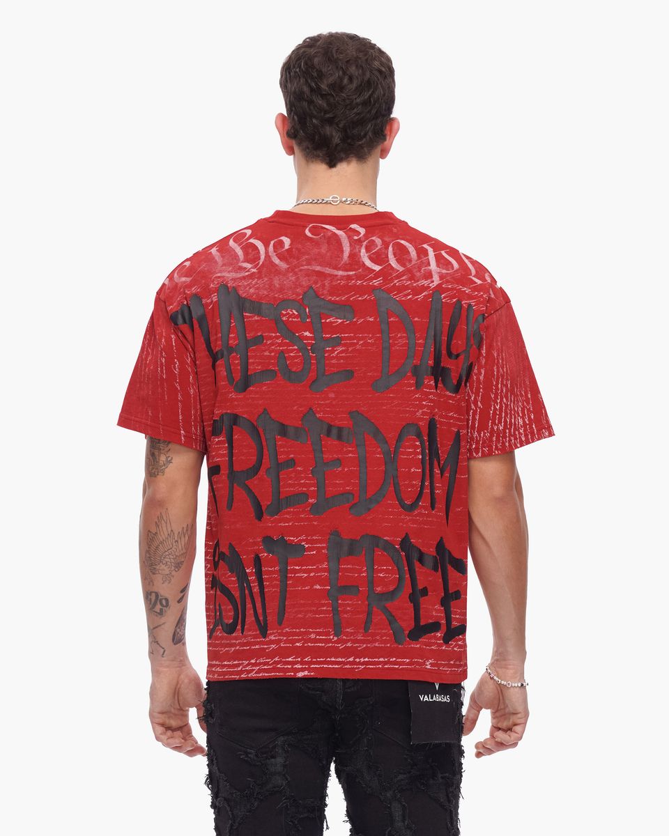 Freedom Tee - Red