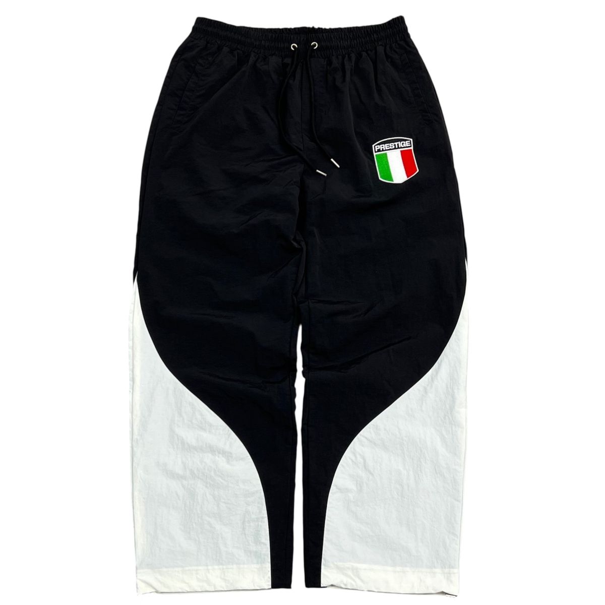 Italia Nylon Pants - Black
