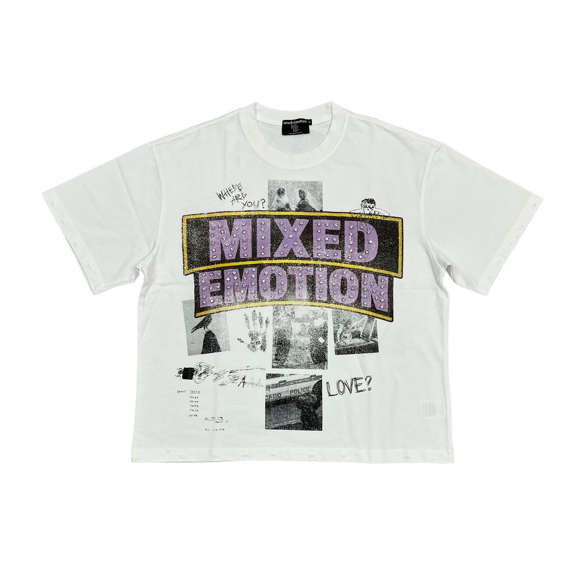 Lost Identity Tee - White