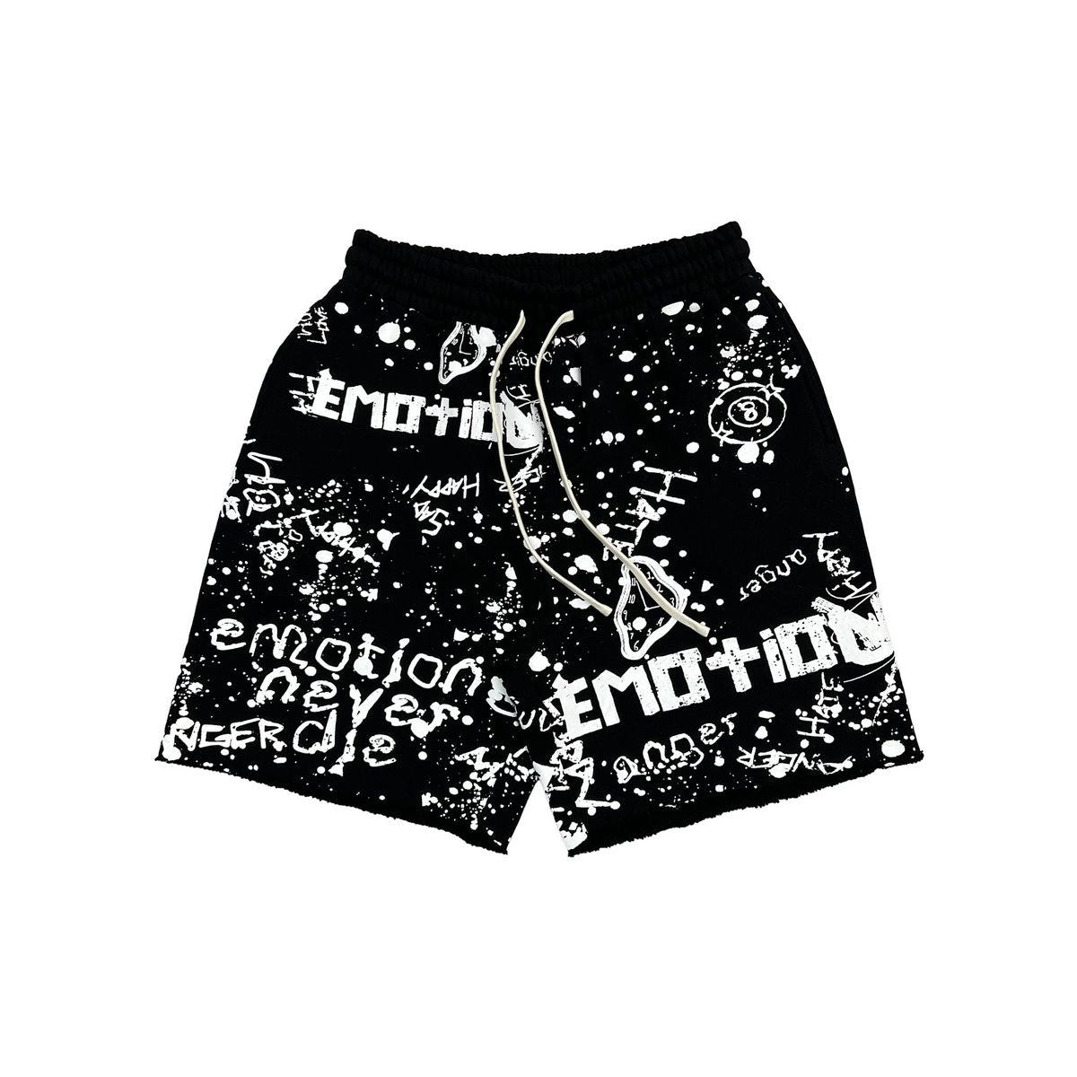 Graffiti Shorts - Black