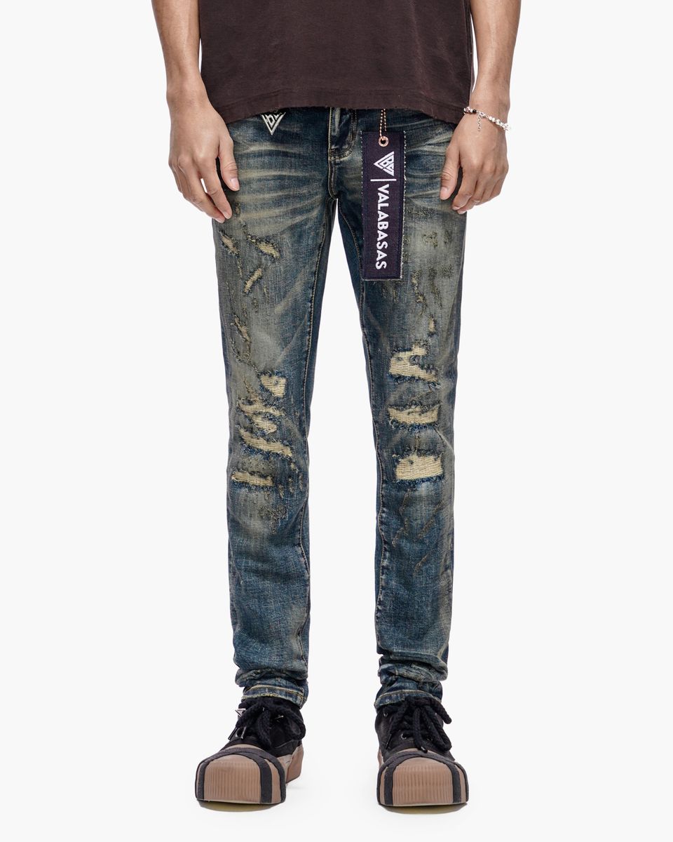 Leader Dark Blue Vintage