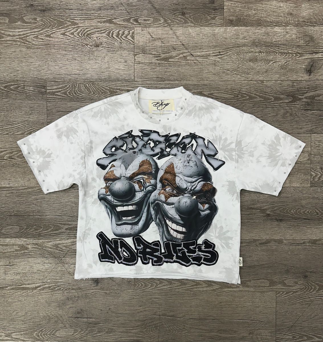 Clown Mask Tee - White