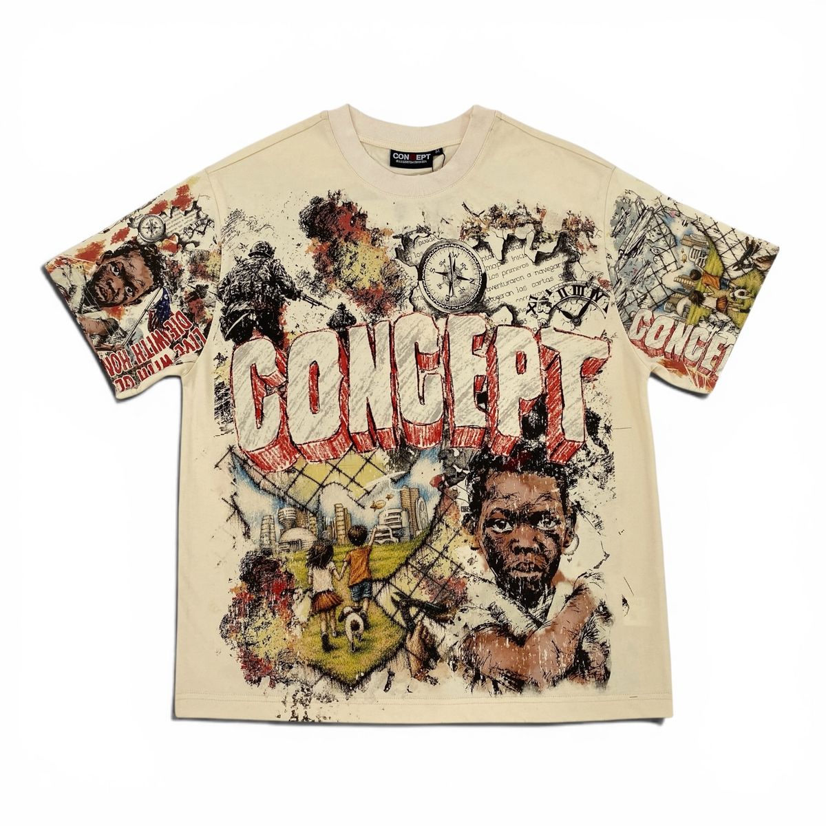 Honor Tee - Cream