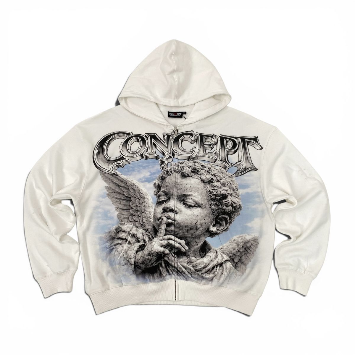 Cherub Hoodie - White
