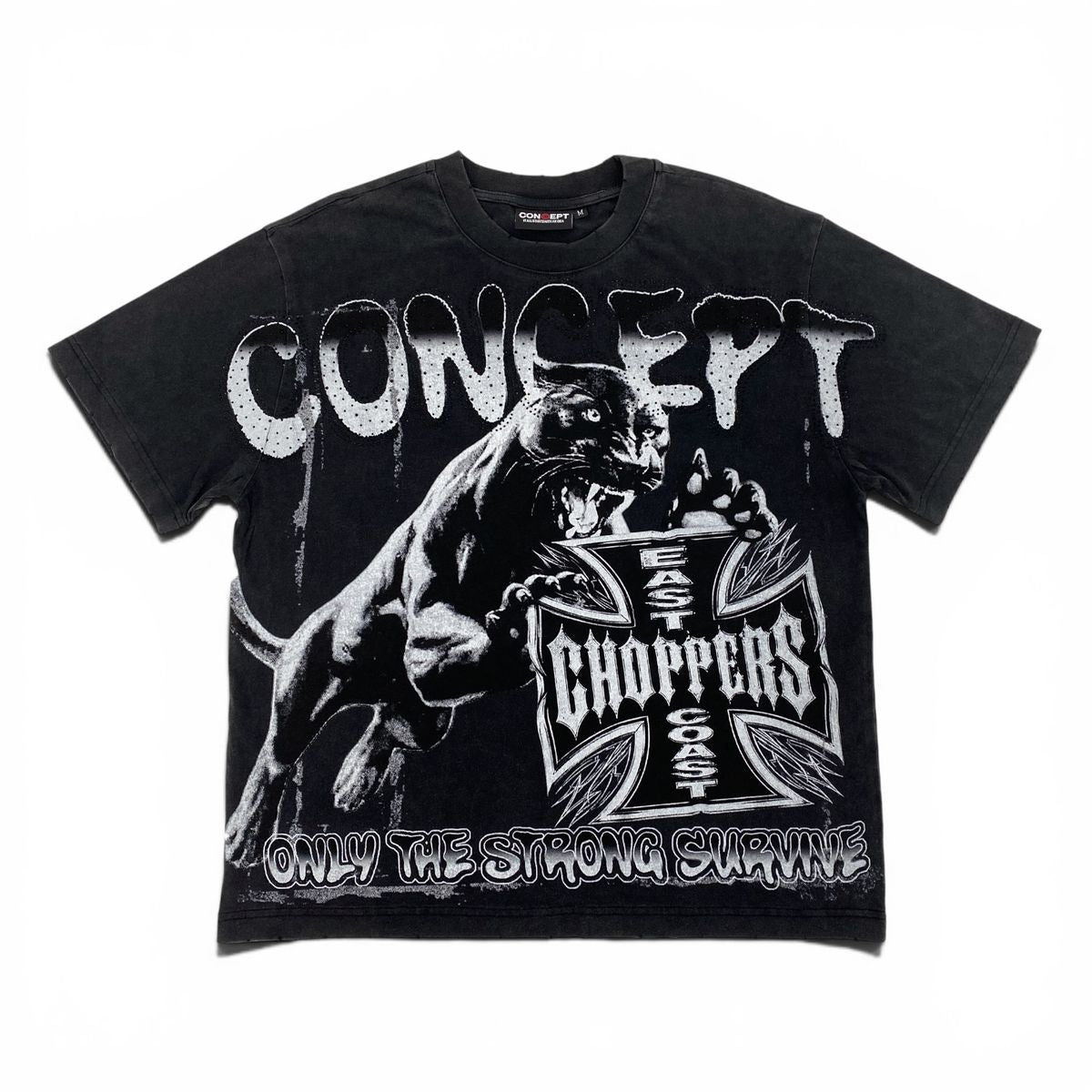 Survival Tee - Black Wash